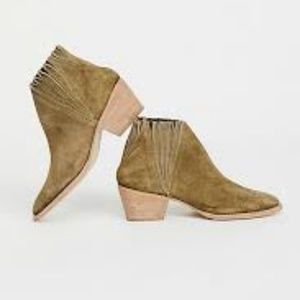 Free People Wild Fields Western Boot Size 8